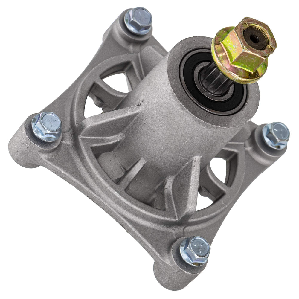 8TEN spindle close-up of bearing area showing precision machining and durability