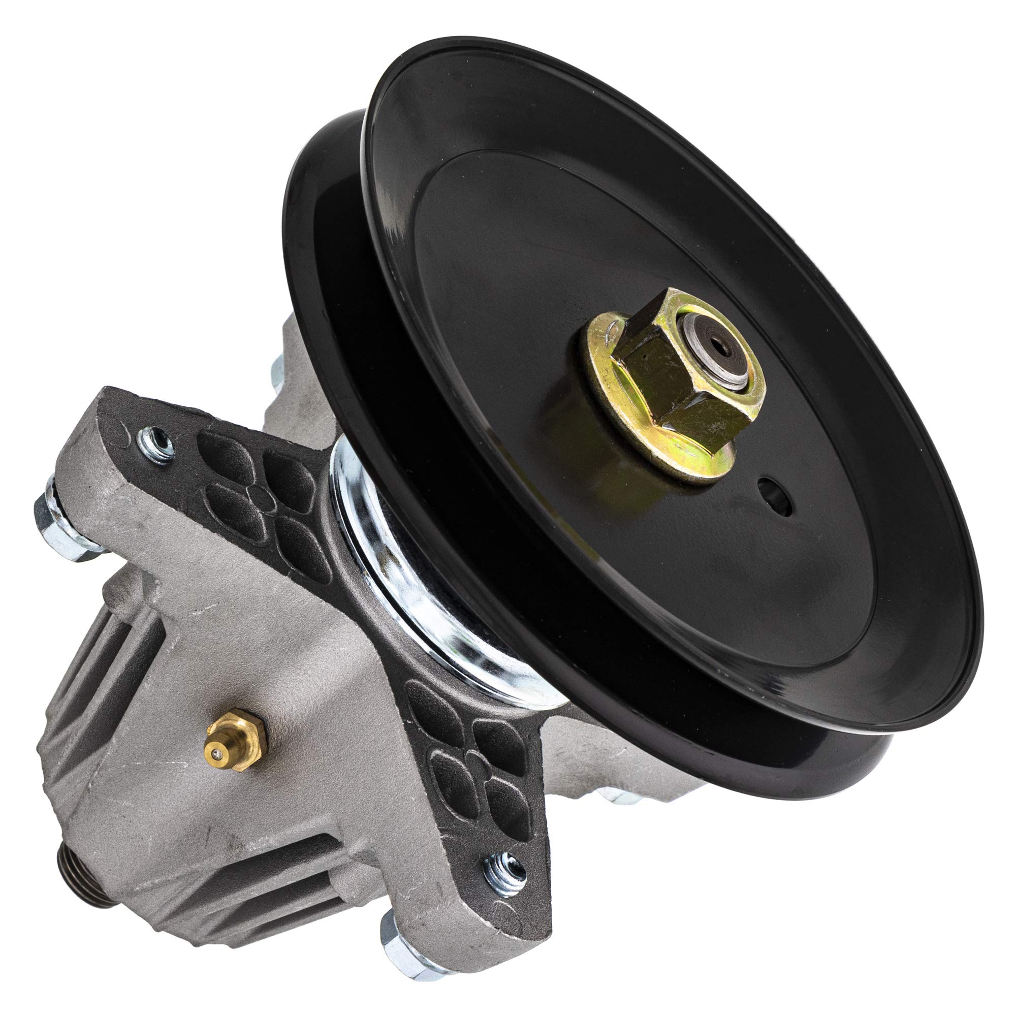 8TEN spindle close-up of bearing area demonstrating durable construction