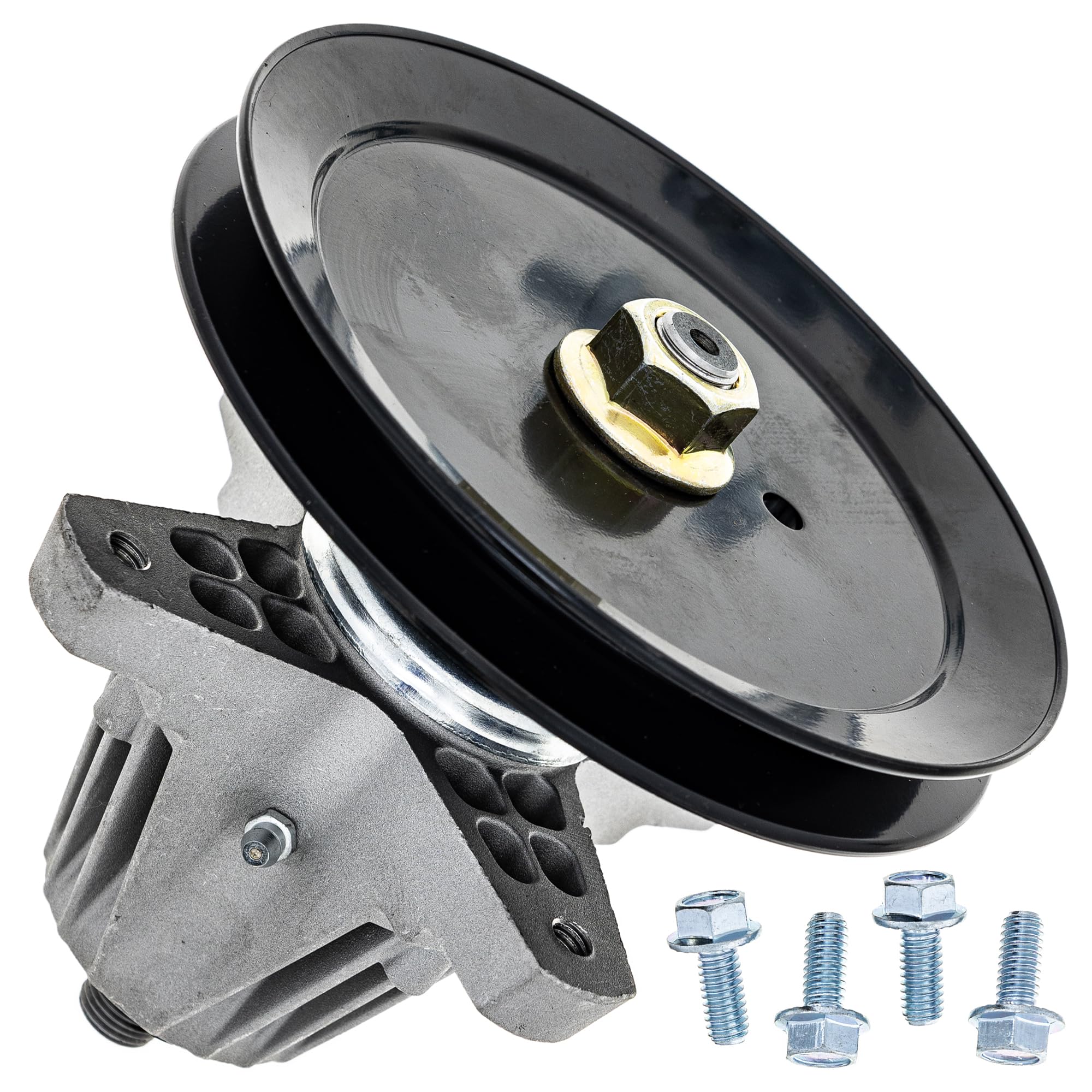 8TEN spindle front assembly showing clean casting and fit benefits
