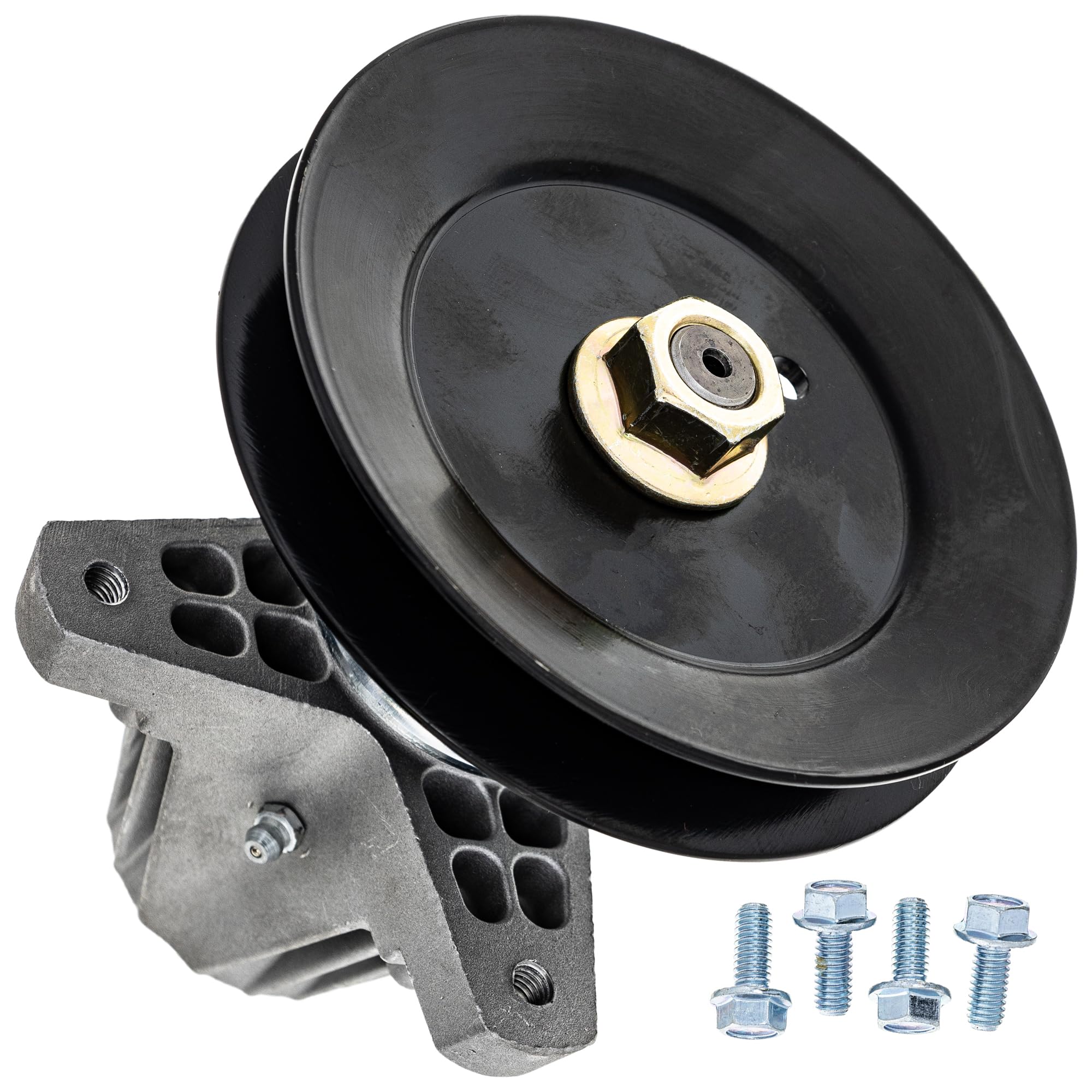 8TEN spindle front view showing complete assembly and improved durability