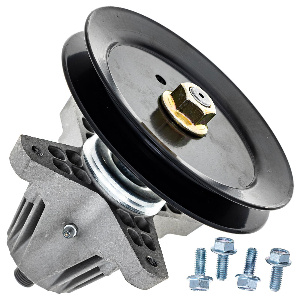 8TEN spindle front view showing mounting face and secure fit, ensures correct alignment
