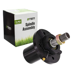8TEN spindle front view showing mounting flanges and precise fit improves cutting consistency