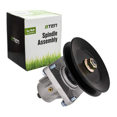 8TEN spindle front view showing mounting plate and benefits easy OEM replacement