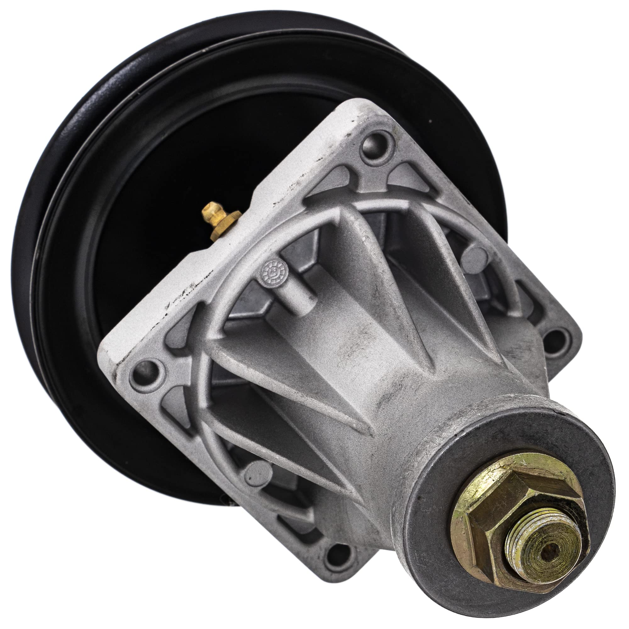 8TEN spindle grease fitting detail for easy lubrication and longer bearing life