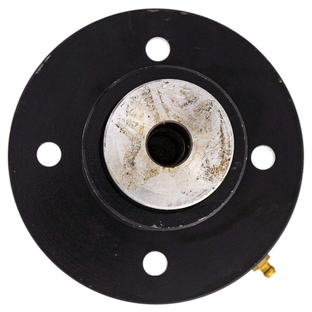 8TEN spindle beside ruler showing 8-inch height for correct deck clearance and fit