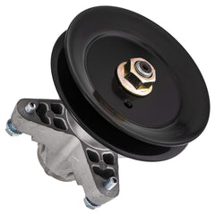 8TEN mandrel pulley close-up displaying precision grooves for correct belt tracking