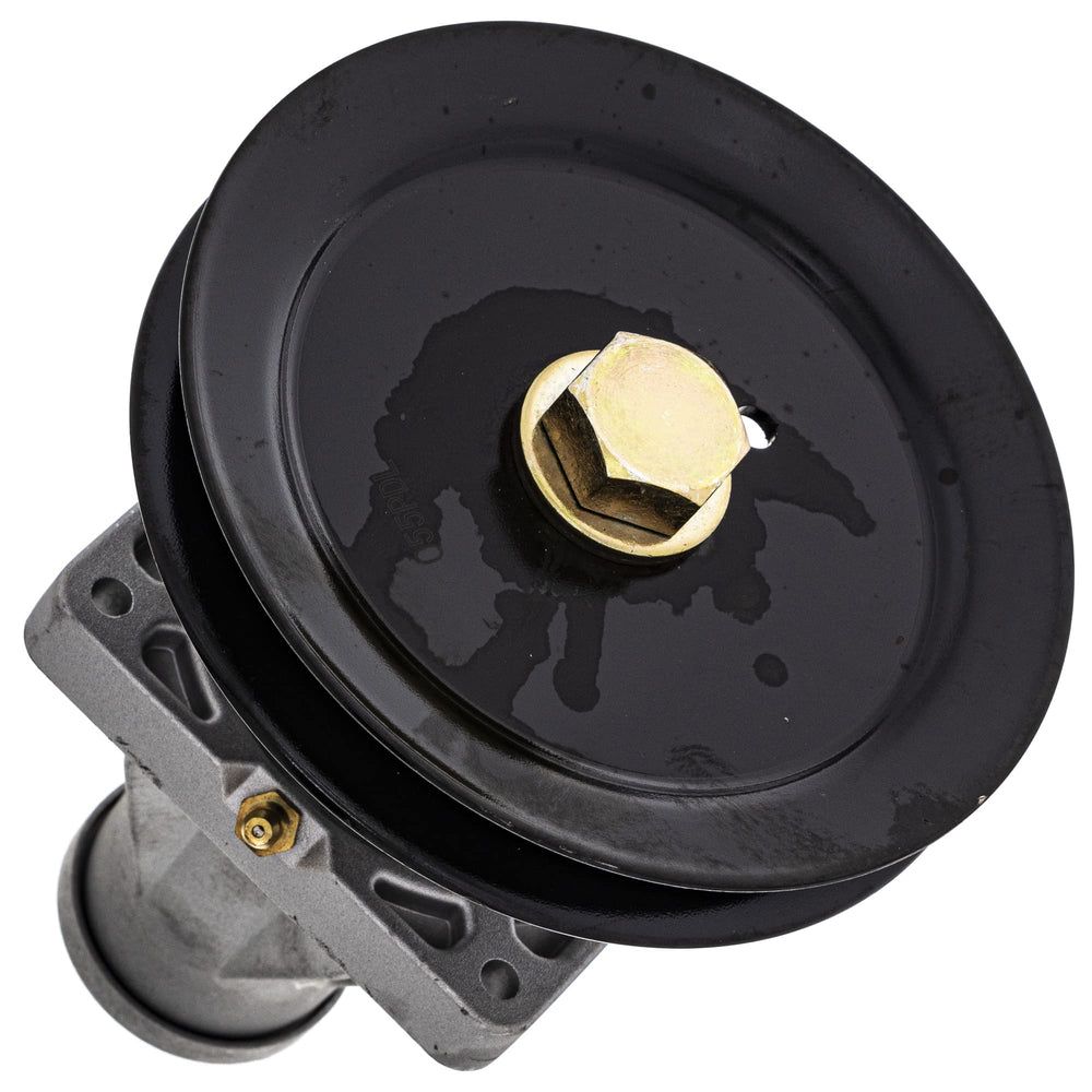 8TEN spindle pulley close-up highlighting 6.25 inch outer diameter for correct belt engagement