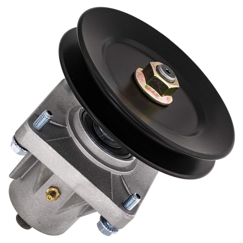 8TEN spindle shaft close-up showing bearing area and benefit improved durability