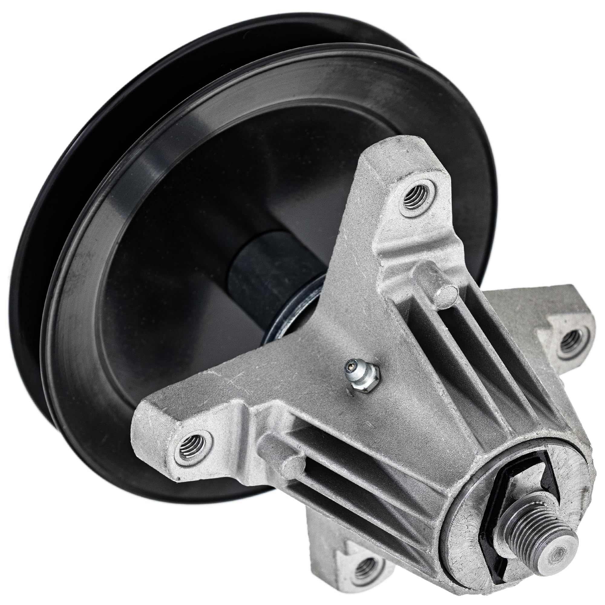 8TEN spindle shaft detail highlighting smooth finish, reduces blade wobble