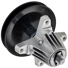 8TEN spindle shaft detail highlighting smooth finish, reduces blade wobble