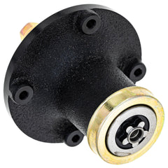 8TEN spindle side showing grease fitting for easier lubrication benefit