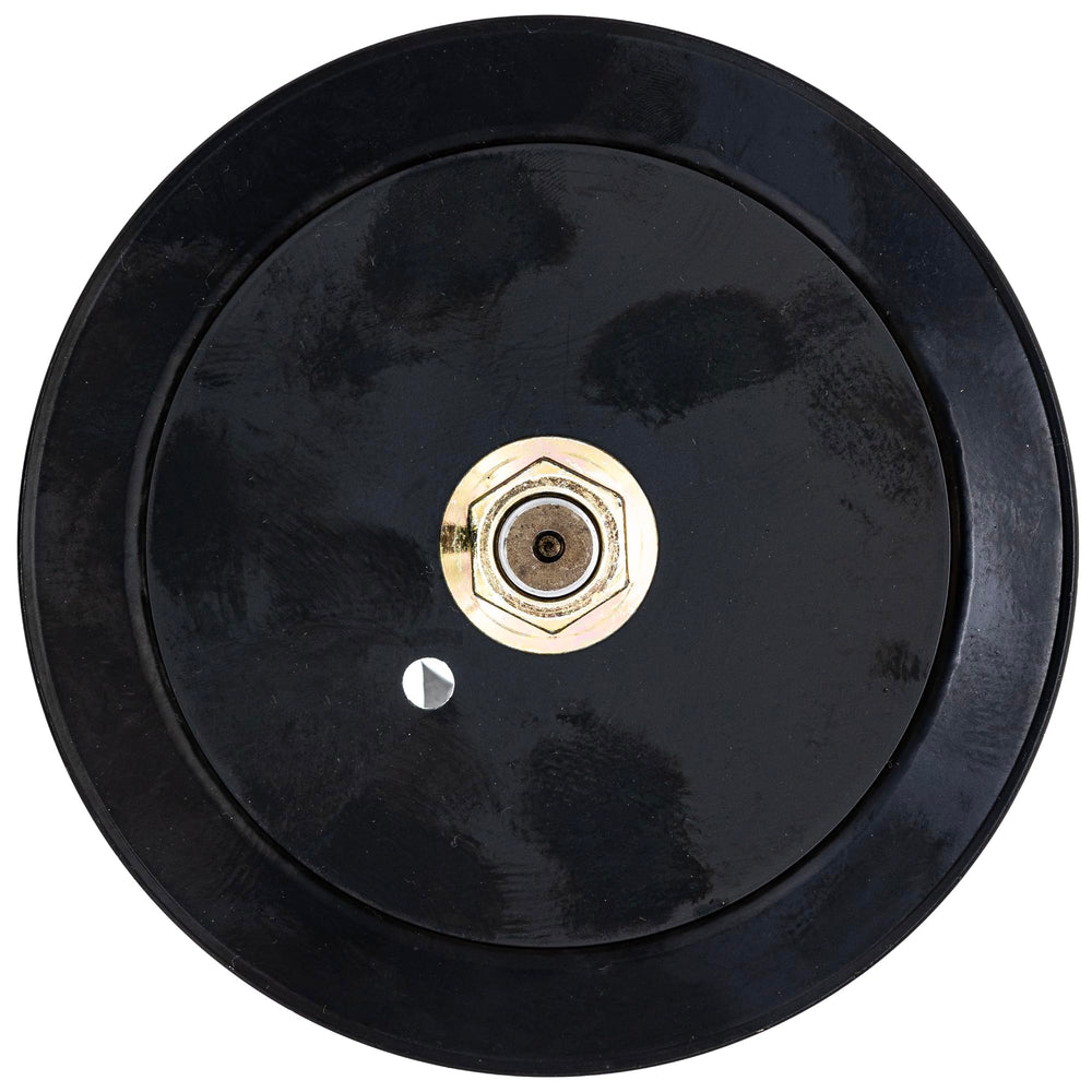 8TEN spindle beside ruler illustrating 7.45-inch height for accurate fit