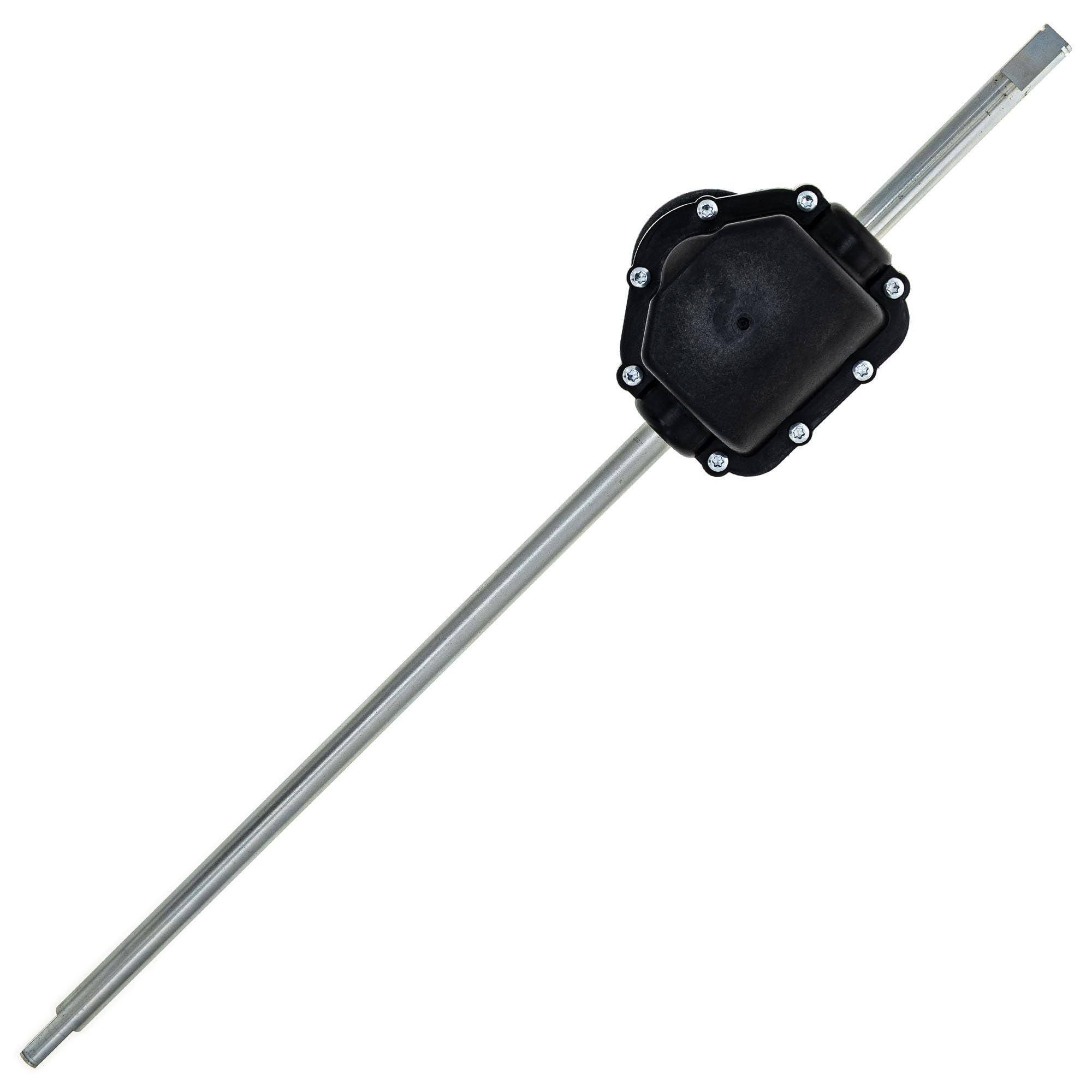 8TEN transmission shaft detail showing SAE 1055 steel strength advantage