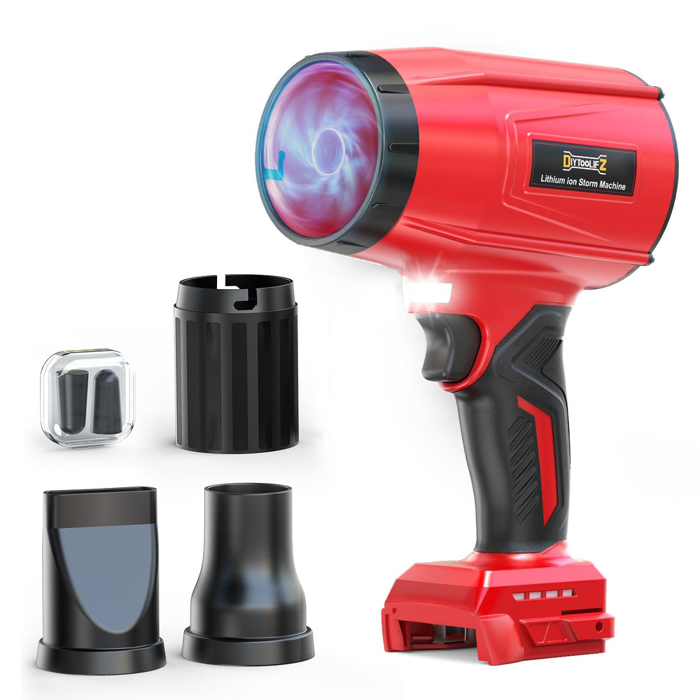 DIYtoolifz front view showing compact blower and ergonomic grip for easy handling