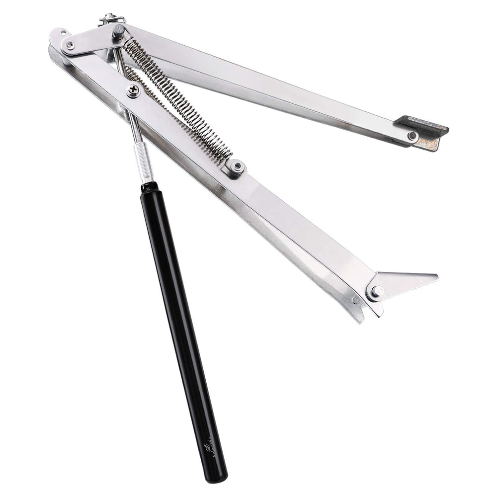 A ANLEOLIFE opener front profile showing mounting points and compact design for easy installation