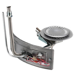 A. O. Smith final burner assembly front view showing mounting and fit for easy replacement