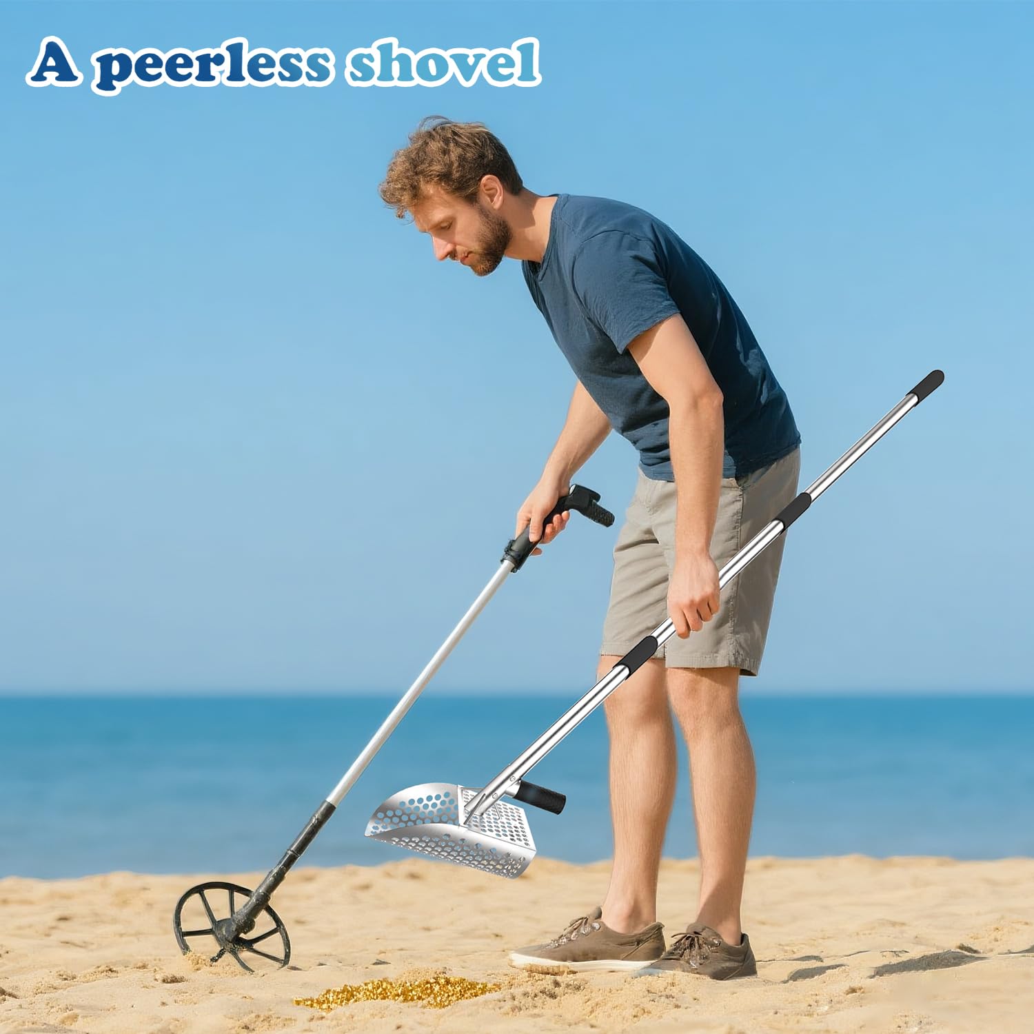 A peerless shovel lifestyle surfline setup showing ready-to-use gear for shore detecting
