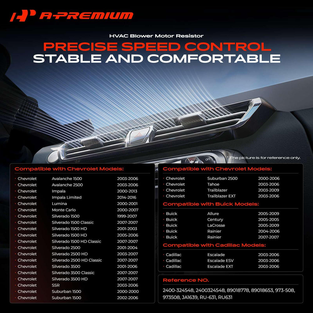 A-Premium three-pin connector closeup for fast plug-and-play replacement