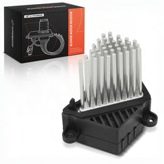 A-Premium front view of blower resistor showing fit and OE-style housing for reliable replacement