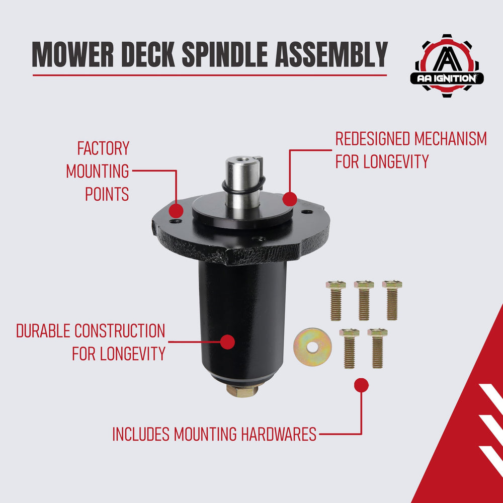 AA Ignition spindle sealed bearing close-up showing long-lasting protection