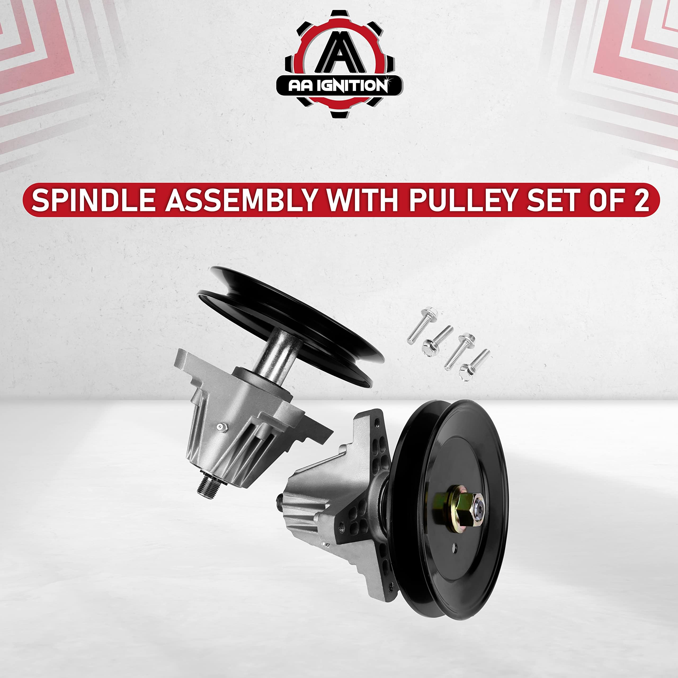 AA Ignition spindle underside showing bearing area for reliable rotation