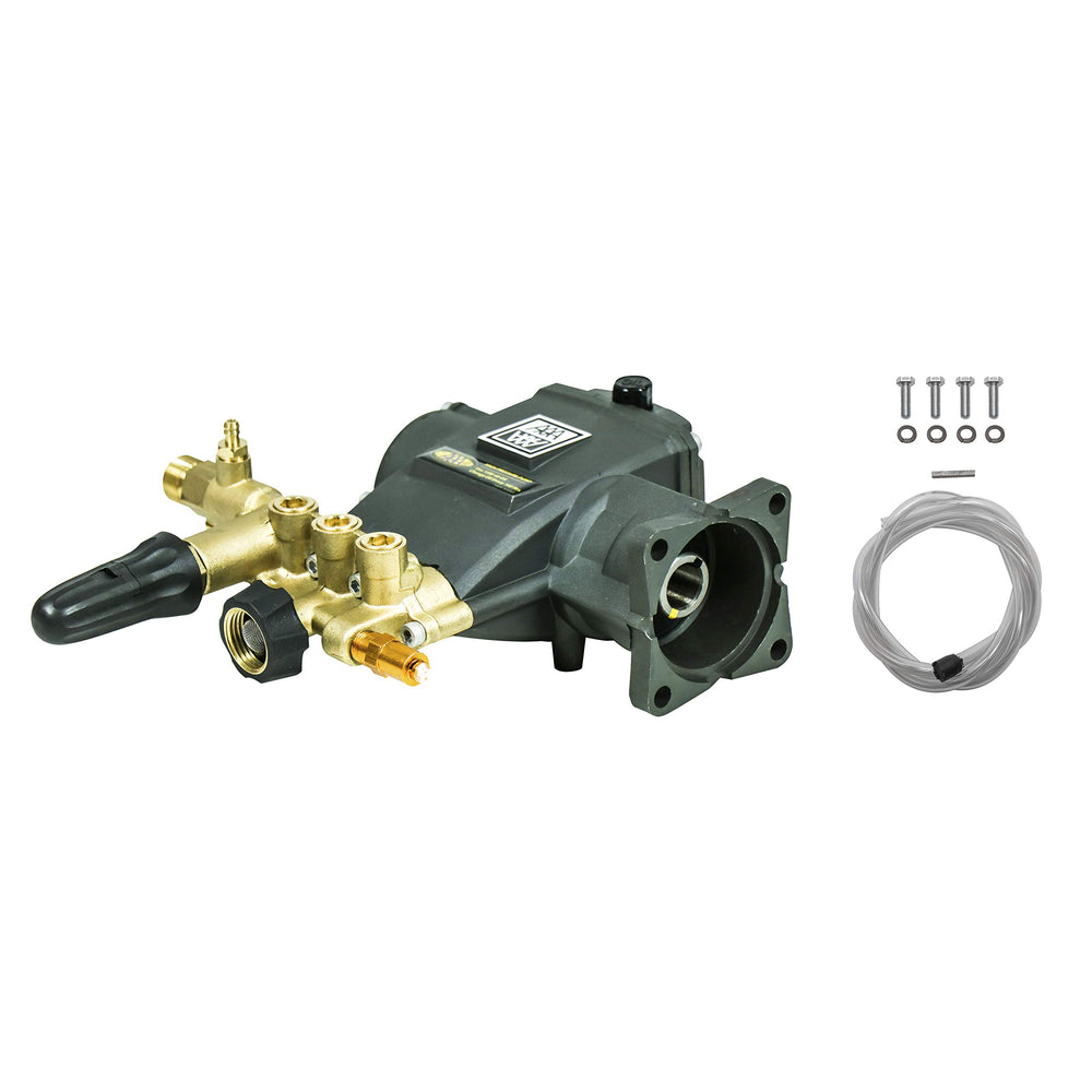 AAA pump front assembly showing solid construction and easy fit