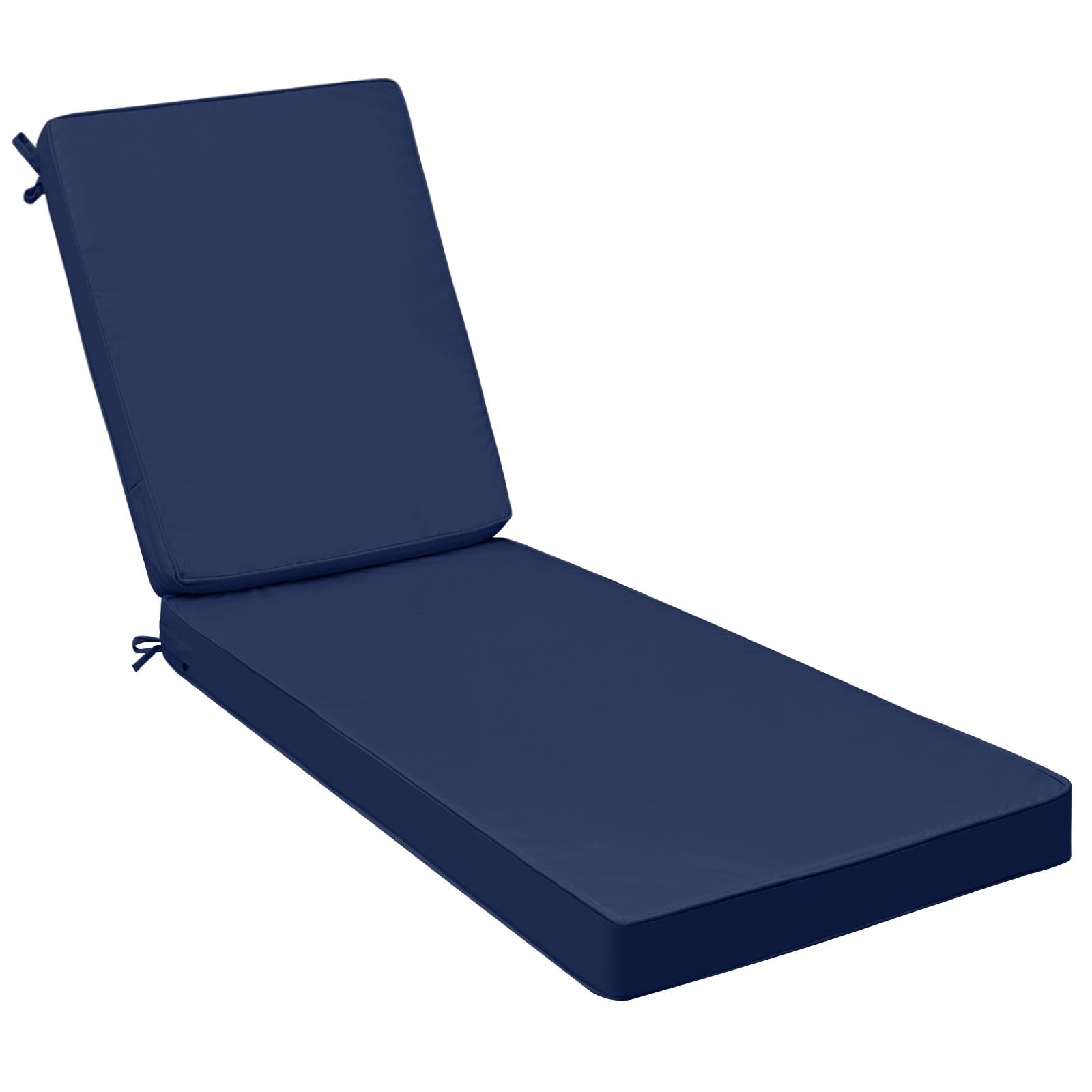 AAAAAcessories front view of chaise cushion showing full coverage and neat fit