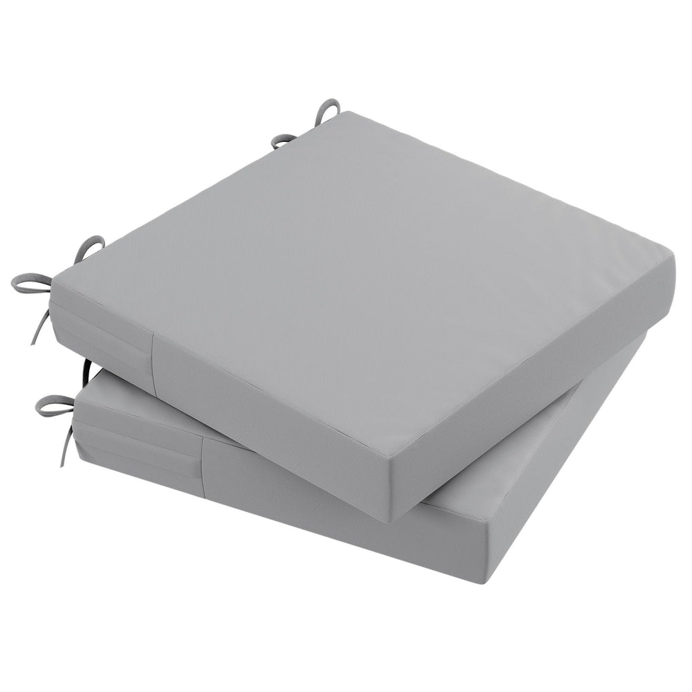 AAAAAcessories front view of two 20x20x3 cushions showing clean finish and fit