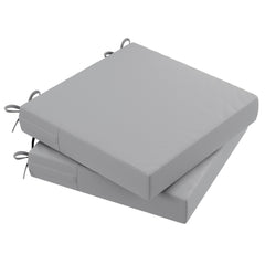 AAAAAcessories front view of two 20x20x3 cushions showing clean finish and fit
