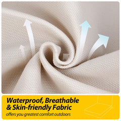 AAAAAcessories non-slip ties detail keeping cushion securely anchored