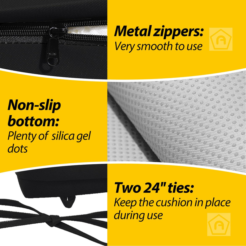 AAAAAcessories hidden zipper detail showing easy removal for cleaning and cover replacement