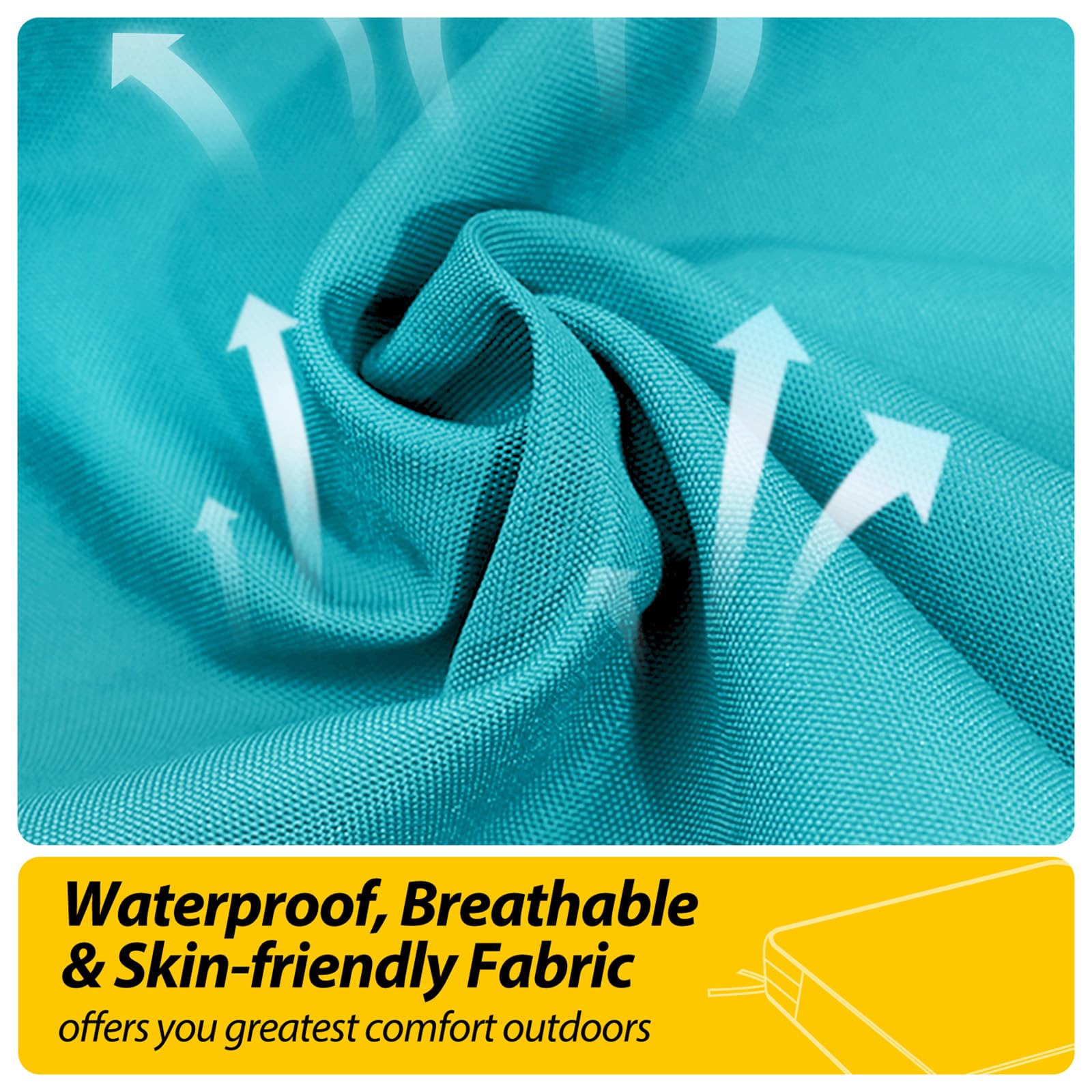 AAAAAcessories foam interior cross-section showing resilient support and comfort