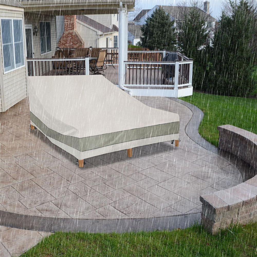 Aacabo cover folded compactly for easy off-season storage