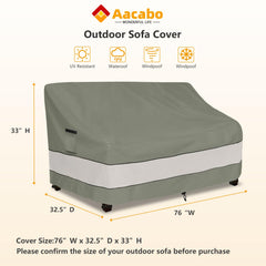 Aacabo close-up of 600D Oxford fabric showing durable texture