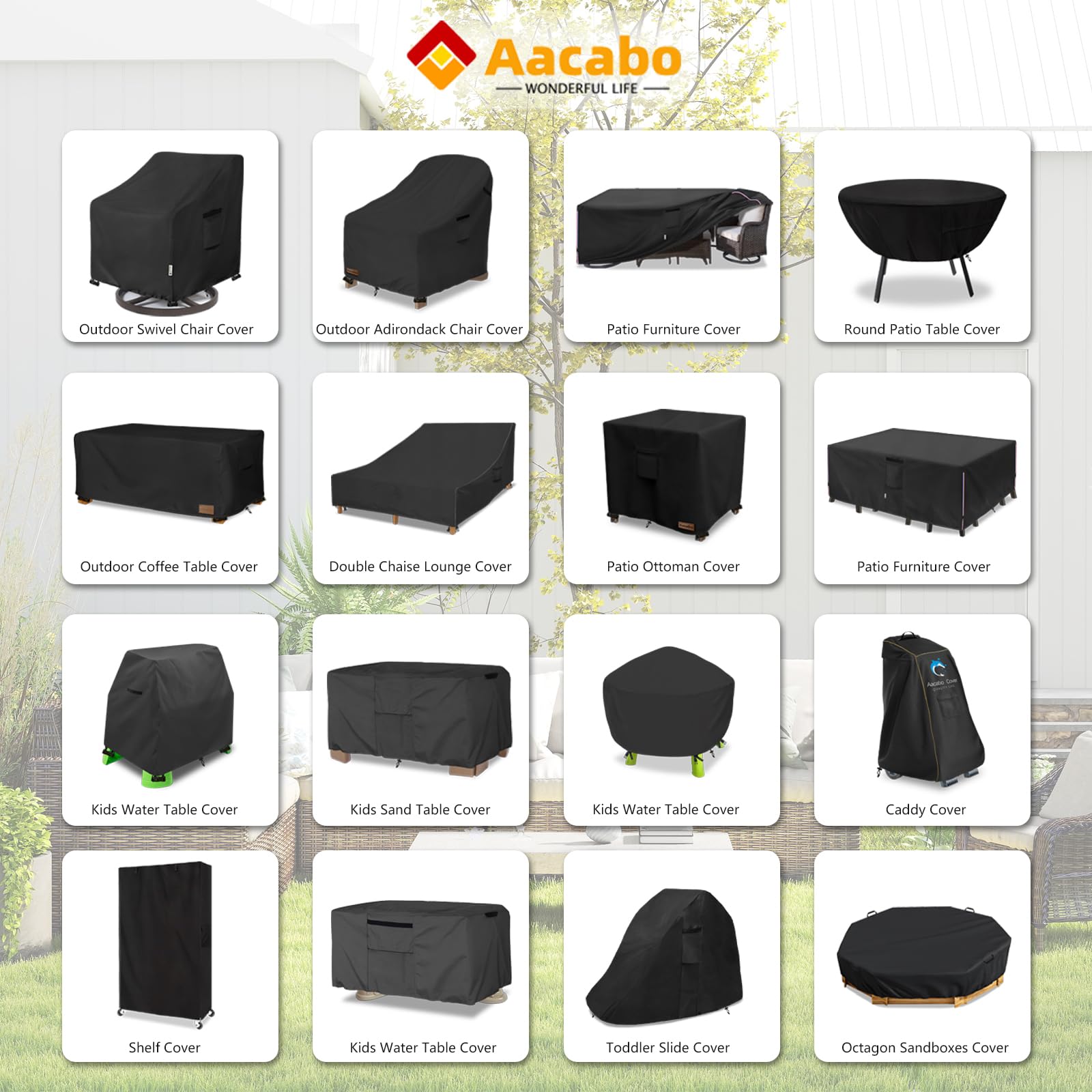 Aacabo close-up of 600D oxford fabric texture, highlights tear-resistant durable material
