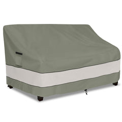 Aacabo front view of covered loveseat protecting furniture