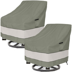 Aacabo funda frontal para sillón giratorio, protección impermeable