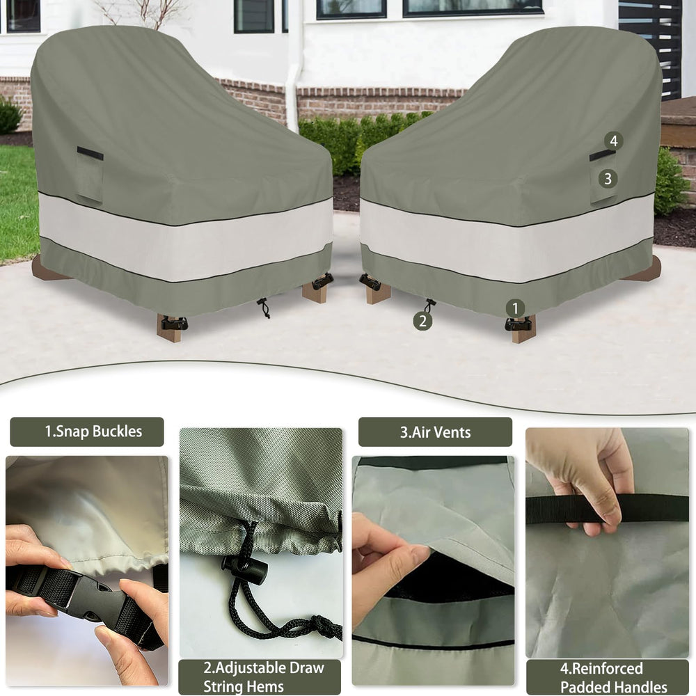 Aacabo reinforced handle detail for easy fitting and removal benefit