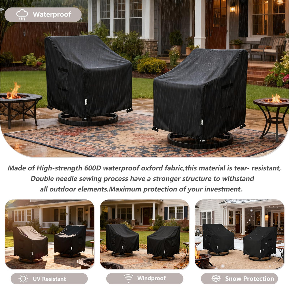 Aacabo reinforced padded handle for easy fit, makes on and off quick and comfortable