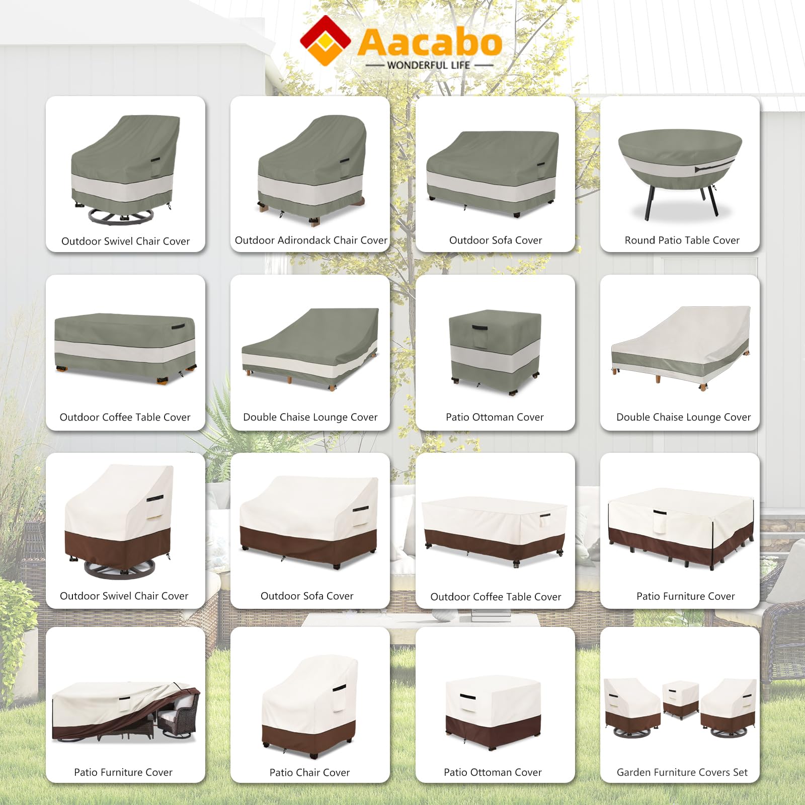 Aacabo ventilación y costuras dobles que evitan condensación
