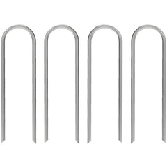AAGUT front view of 200-pack galvanized staples showing quantity and durable build