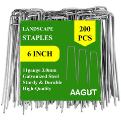 AAGUT front view of 200-count pack showing durable staples and clear quantity benefit