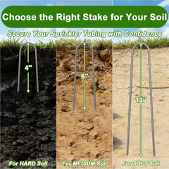 AAGUT sharp angled end detail for easier soil insertion and reduced bending