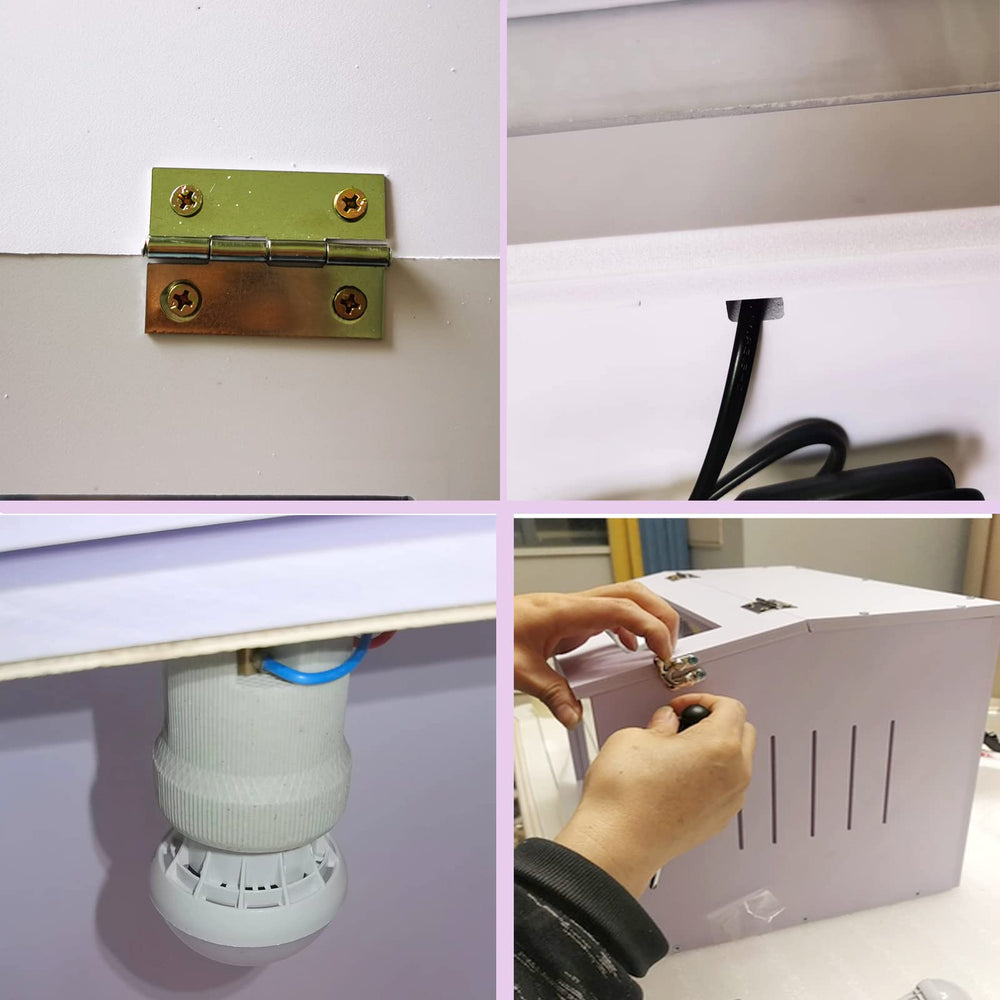 A&K L'YDIA side vents and handle for airflow and convenient carrying