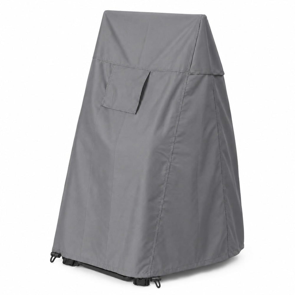 Aaaspark front view showing full cart coverage and weather protection