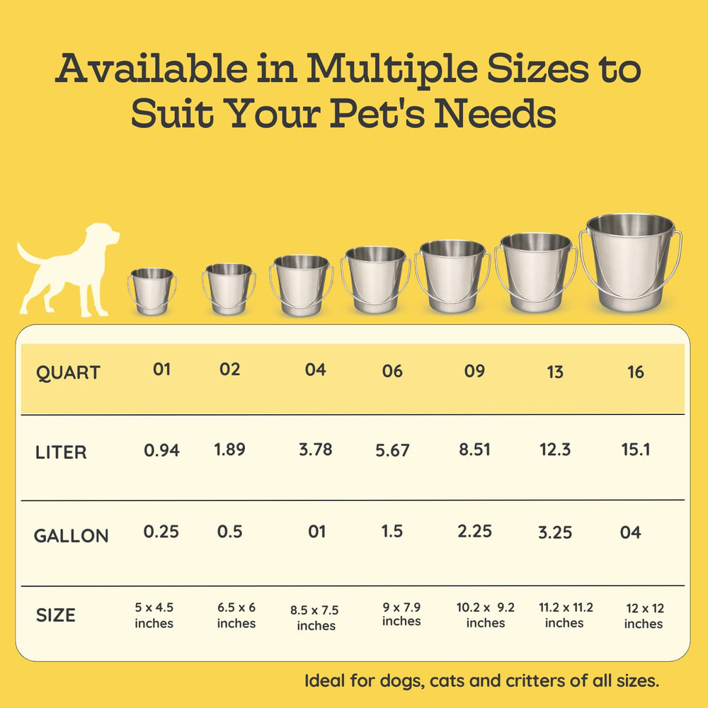 AASPIRE PETS bucket in a barn lifestyle scene showing multipurpose farm use
