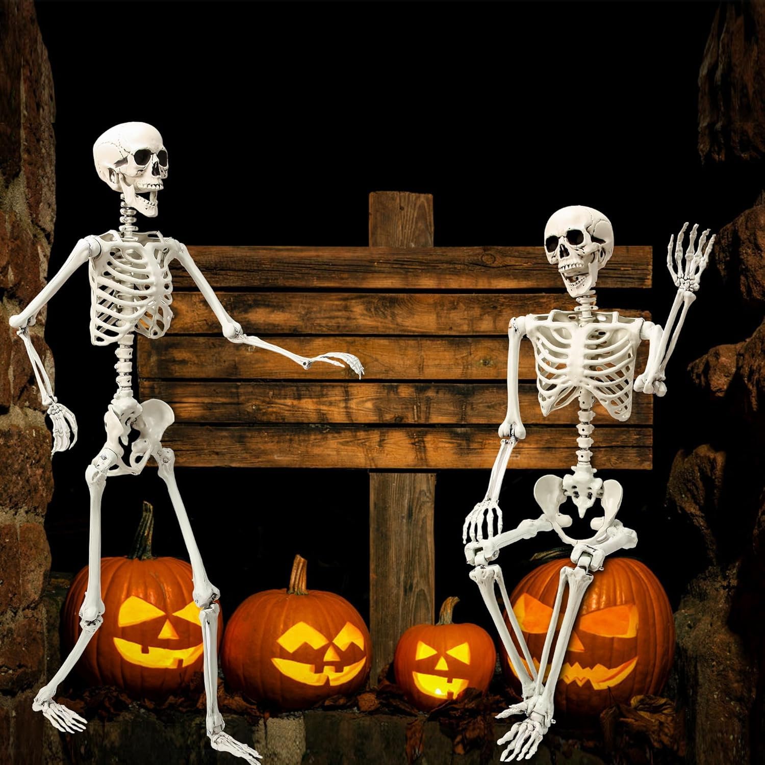 Abakuku skeleton styled pirate-themed setting adding themed versatility
