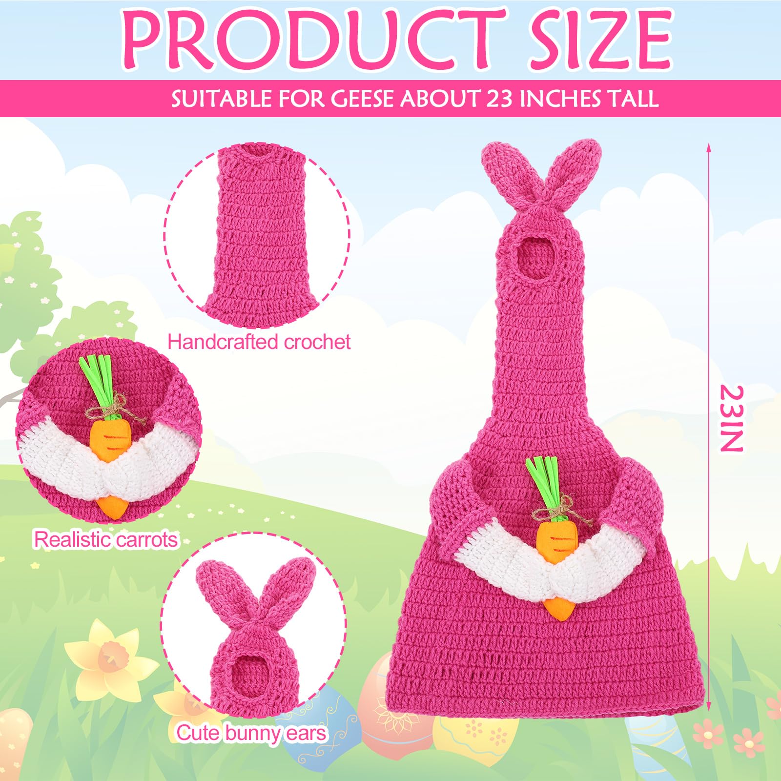 Abbylike carrot prop and soft arms adding playful decoration and charm