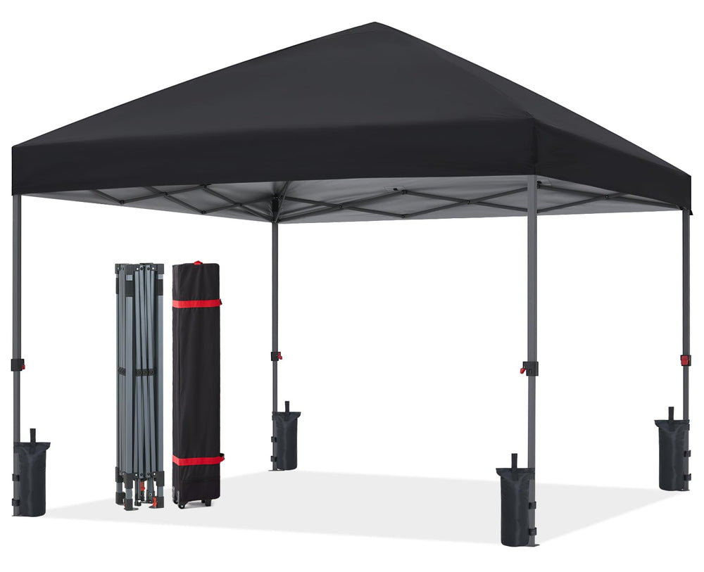 ABCCANOPY 10x10 front view showing full shaded area for events