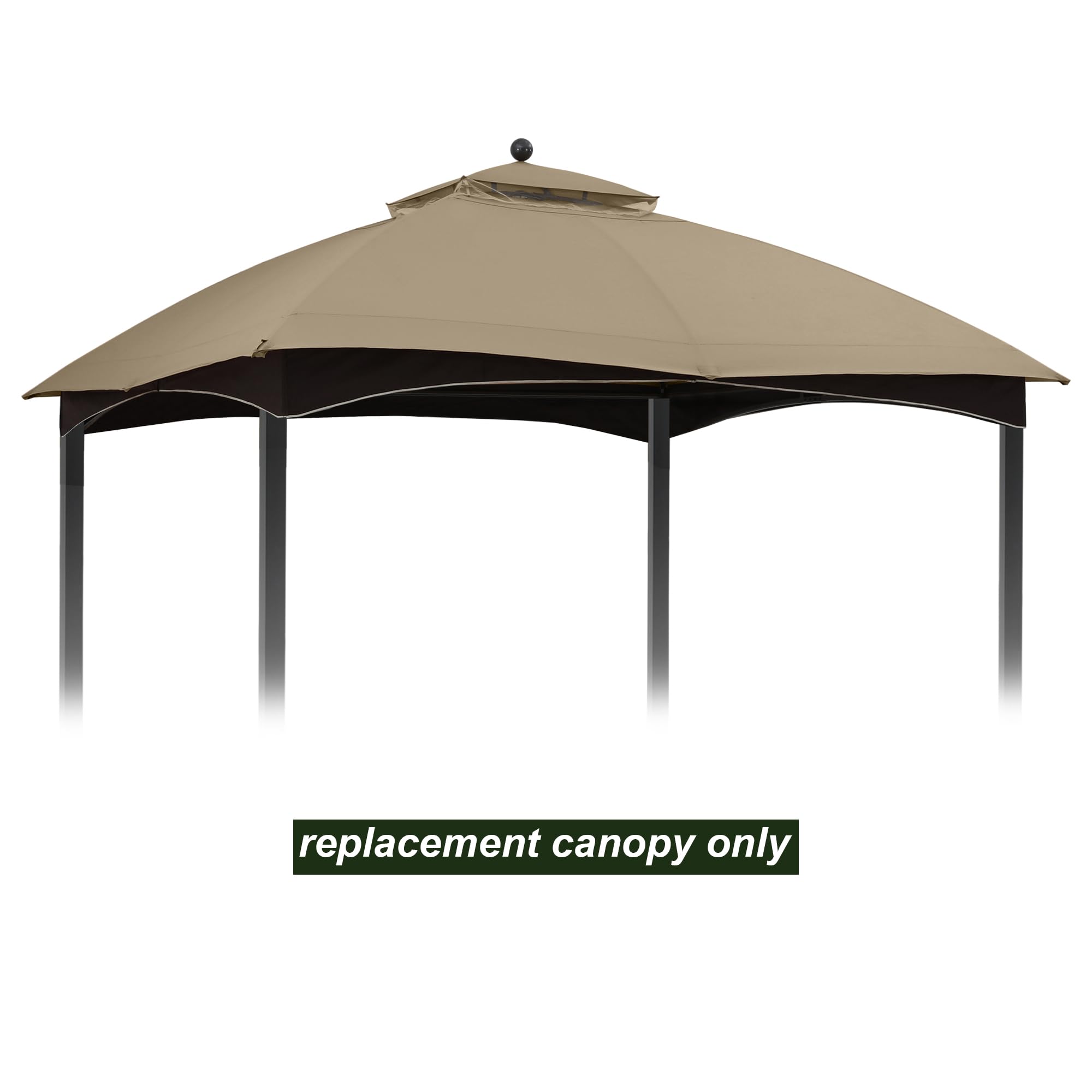 ABCCANOPY label and model number close-up confirming correct gazebo fit